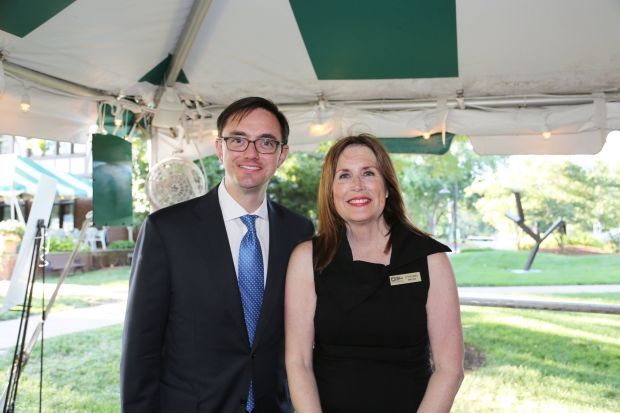 Timothy O'Leary general director Opera Theatre Saint Louis, Cynthia Prost president of the Arts and Education Council